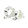 Lees Single Rod Rack Set - Bright Silver Finish