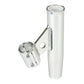 Lees Clamp-On Rod Holder - Silver Aluminum - Vertical Mount - Fits 1.900 O.D. Pipe