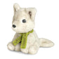 Compendium - An Adorable Stuffed Arctic Fox Plush, Companion To The Book Why Not?, 5.25'' L X 5.75'' W X 8'' H