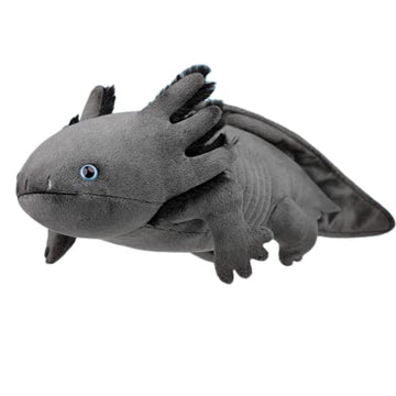 Frankiezhou Giant Axolotl Plush- Grey,31.5' Lifelike Axolotl Stuffed Animal, Soft Plush Stuffed Animalplush Animals, Axolotl Plush, Gifts For Boys Girls