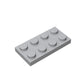 Classic Building Bricks Plate 2X4, 100 Piece, Compatible With Lego Parts And Pieces 3020, Creative Play Set - 100% Compatible Wi