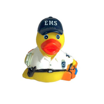 3' Ems / Emt Rubber Duck [Sealed Hole, No Mildew] - Baby Safe Bathtub Bathing Toy