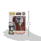 Funko Pop! Star Wars: The Mandalorian - Mandalorian Flying With The Child, Grey