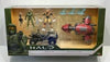 HALO Classified Vehicle 2 Pack: Mongoose w/Master Chief + Banished Ghost w/advanced Warlord