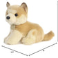 Aurora® Adorable Miyoni® Akita Puppy Stuffed Animal - Lifelike Detail - Cherished Companionship - Brown 9 Inches