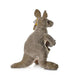 Cute Rabbit 10-Inch White Plush Kangaroo Toy - Stuffed Animal Doll
