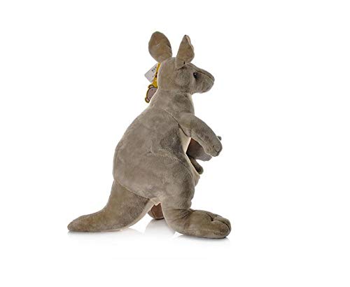 Cute Rabbit 10-Inch White Plush Kangaroo Toy - Stuffed Animal Doll