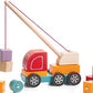 Cubika 13982 - Wooden Crane Truck, Children's Construction Playset. More 3 Years