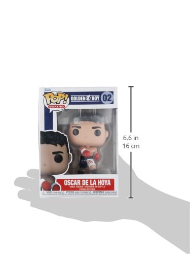 Funko Pop Pop! Boxing: Oscar De La Hoya, Multicolor, 3.75 Inches