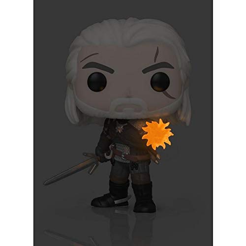 Funko Pop! Games: The Witcher 3: Wild Hunt - Geralt Glow In The Dark Gamestop Exclusive Vinyl Figurine