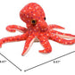Wild Republic Octopus Plush, Stuffed Animal, Plush Toy, Gifts For Kids, Hug’Ems 7 Inch