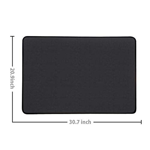 Becko Jigsaw Puzzle Board - Portable Mat for Up to 1000 Pieces, Non-Slip, Black, Model WGPTB