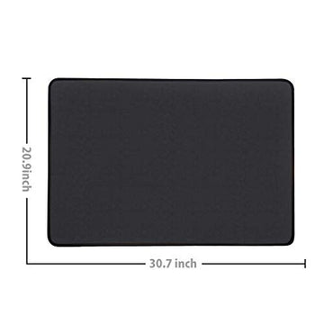 Becko Jigsaw Puzzle Board - Portable Mat for Up to 1000 Pieces, Non-Slip, Black, Model WGPTB