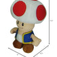 Little Buddy Super Mario All Star Collection 1417 Toad Stuffed Plush, Multicolored,7.5'