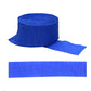 DENNECREPE Blue Crepe Paper Streamers 2 Rolls 145 ft Total - Made in USA