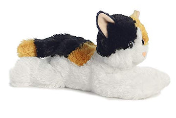 Aurora® Adorable Flopsie™ Esmeralda™ Stuffed Animal - Playful Ease - Timeless Companions - White 12 Inches