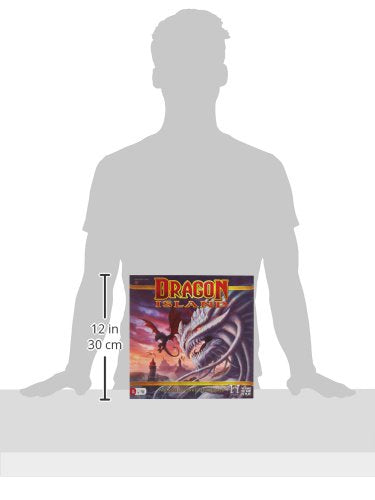 R&R Games Dragon Island Fantasy Exploration Board Game - Large, Wood, Multiple Colors, Model 350 for Adults and Teens