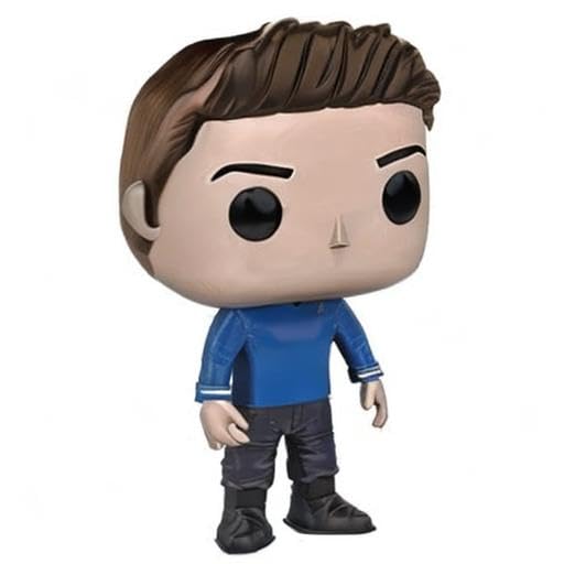 Funko POP Star Trek Beyond Bones Action Figure, Vinyl, Black and White, Model 10488