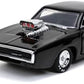 Jada Toys Fast & Furious 1:32 Die-cast Car - 1970 Dom's Dodge Charger, Black, 5 inches, Model 32215, Rubber Material