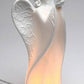 Festive''Angel Holding Butterfly'' White Porcelain Plug-In Night Light