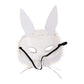 Hosfairy 1Pcs Halloween Rabbit Mask Animal Rabbit Mask Animal Face Mask For Halloween Easter Costume Party Cosplay Props