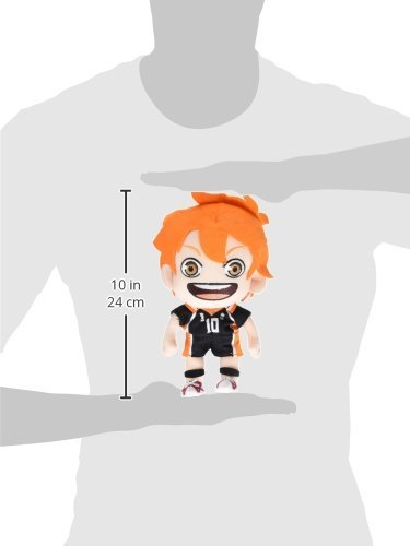 Ge Animation Great Eastern 52940 Haikyuu!! Shoyo Hinata Stuffed Plush, 9', Multi-Colored