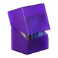 Ultimate Guard Boulder 80+, Deck Case For 80 Double-Sleeved Tcg Cards, Amethyst, Secure & Durable Storage For Trading Card Games, Soft-Touch Finish