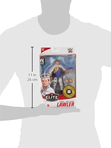 Mattel Wwe Jerry 'The King' Lawler Elite Collection Action Figure