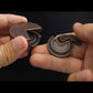Bepuzzled |Cake Hanayama Metal Brainteaser Puzzle Mensa Rated Level 4, For Ages 12 And Up