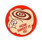 How Sweet It is!/Cinnamon Roll Scent Scratch n Sniff Retro Stinky Stickers by Trend; 24 Seals/Pack - Authentic 1980s Designs!