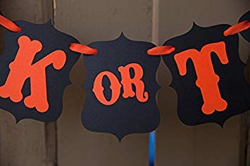 [USA-SALES] Halloween Banners Selection, Halloween Party Decorations, by USA-SALES Seller (Trick or Treat)