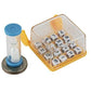 World's Smallest Boggle Game - Miniature 2-Player Puzzle, Multi-Color, Plastic, Model 5061