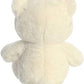 Aurora® Snuggly Hugga-Wug Bear™ Stuffed Animal - White 13.5" - Cozy Polyester Companion for Imaginative Play