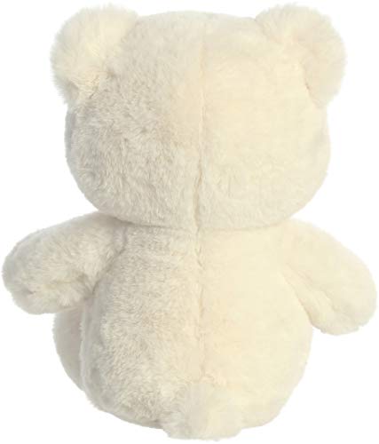 Aurora® Snuggly Hugga-Wug Bear™ Stuffed Animal - White 13.5" - Cozy Polyester Companion for Imaginative Play