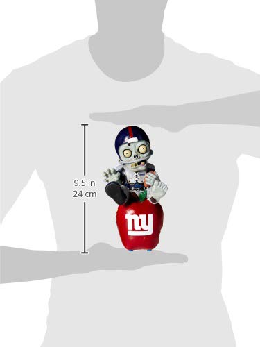 Foco Forever Collectibles 8784931399 Nfl New York Giants Unisex Zombie Figurine, One Size
