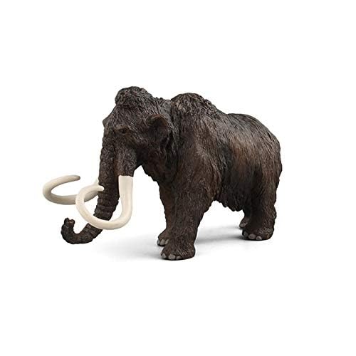 Hiawbon Mammoth Model Simulated Mammoth Figurine Realistic Plastic Mammoth Figure