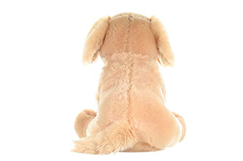 WILD REPUBLIC Golden Retriever Plush Toy - 12 Inch Stuffed Animal, Polyester Material, Ideal Gift for Kids