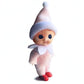 WULEEUPER Tiny Baby Elf Doll | Christmas Miniature Elf Decoration | Newborn Gift | Baby Grow Elf Dolls with Feet and Shoes (Pink)