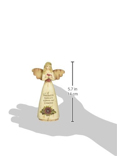 Pavilion Gift Company 03013 Teacher Angel Figurine, 6-Inch, Beige