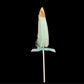 Lyba Moulds Feather Pearl Decorating Cake Topper, Green
