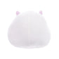 AQI Yeti Plush - 10-inch Rolling Mochi - White Polyester Plush Toy