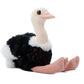 The Petting Zoo Ostrich Stuffed Animal, Gifts For Kids, Wild Onez Zoo Animals, Ostrich Plush Toy 9 Inches