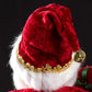 Uten 12'' Santa Claus Decorations, Christmas Standing Figurine Ornaments With Gifts Bag And Socks For New Year Christmas Decorat