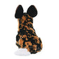 WILD REPUBLIC African Wild Dog Plush Toy, 8" Cuddlekins, Black, Soft Polyester Stuffed Animal for Kids, Model 10830