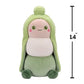 Living on the Veg Plush Toy - 14" Recycled Polyester Green PeacePods Sandra - Collectible from Squishmallows