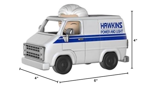 Funko Dorbz Ridez: Stranger Things Brenner with Hawkins Van Vinyl Figure - Multi Color, Model 21489