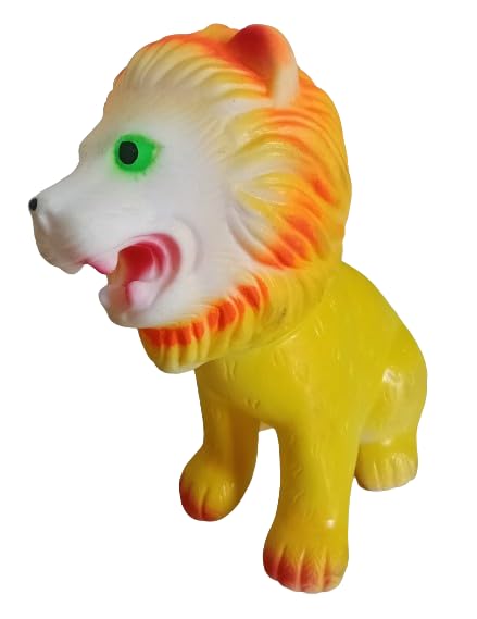ZOKCY (Pack of 1 Pcs) Chu Chu Lion Toy for/Chu Chu Sound Toy for New Born Baby/Toy for New Born/Chu Chu Sound/Squeeze Chu Sound 