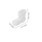 Besportble Mini Santa Claus Shoes 100 Pcs Of Santa Boots, Mini Shoes Model For Crafts Christmas Dollhouse Table Centerpiec Decor