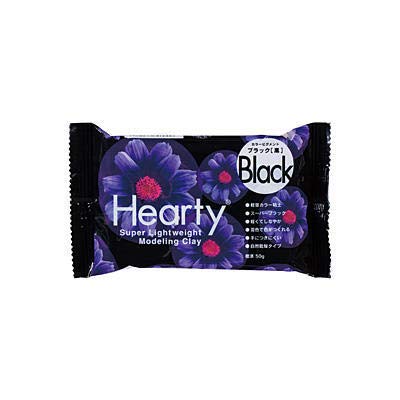 Padico Air Dry Super Light Weight Hearty Soft Color Clay Black 50 Gm