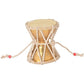 Ankita Gemstones Brass Damru, Lord Shiv Playing Damru
